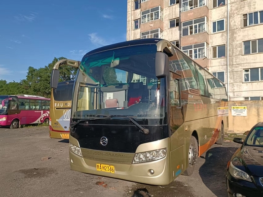 2014-jährige 49 Sitze verwendeter goldener Trainer LHD Dragon Buss XML6113 in gutem Zustand