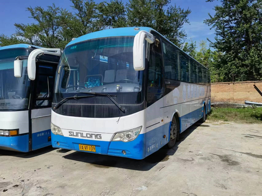 2013-jährige 55 Sitze benutzter Zug Bus LHD Sunlong-Bus-SLK6122, das in gutem Zustand steuert