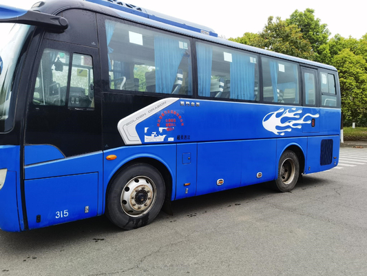Goldener Passagier-Bus-30-Sitze- Abdeckung Dragon Buss XML6807 verwendete Bus-Transport Urbain