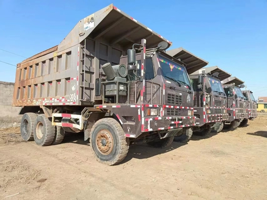 HOWO-Bergbau-Kipplaster mit 80 - 120 Tonnen übergeben an zweiter Stelle LKW für Verkauf