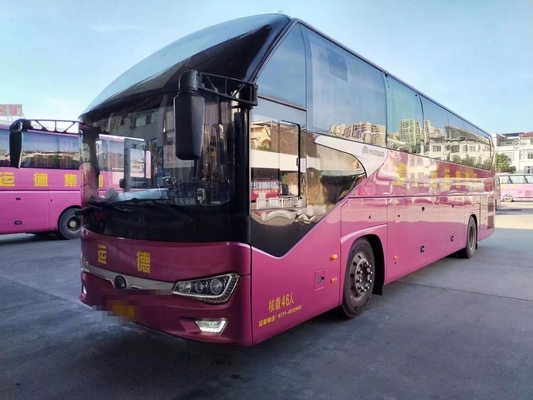 2017 Jahr 46 Sitzer gebrauchter Yutong Bus ZK6128 Dieselmotor in gutem Zustand