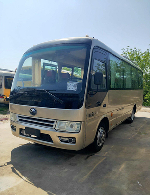 28 Sitze benutzten Reisebus-linke Hand-Antrieb Yutong-Sekunden-Handstadt Zk6729