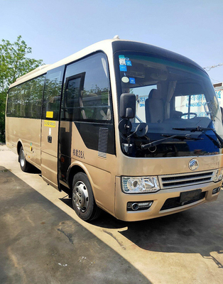 28 Sitze benutzten Reisebus-linke Hand-Antrieb Yutong-Sekunden-Handstadt Zk6729