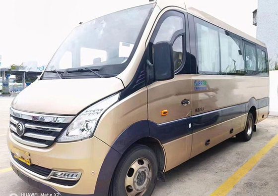rechter Euro 3 1.6Kw Mini Yutong Used Coach Bus Antriebs-4650kg