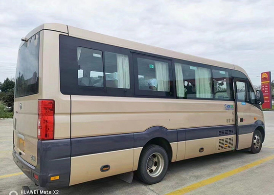 rechter Euro 3 1.6Kw Mini Yutong Used Coach Bus Antriebs-4650kg
