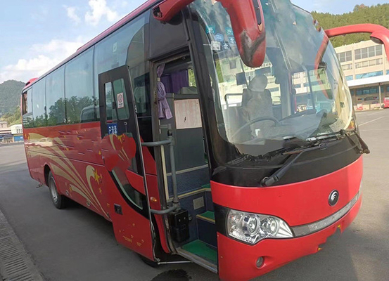 Übergeben rechter Antrieb benutzter Passagier Yutong-Bus 30 Sitzen 3150 Millimeter an zweiter Stelle