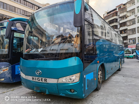 Benutzter Sitz-an zweiter Stelle Hand-Kinglong-Bus des Passagier-Bus-Dieselmotor-Bus-47 für Verkauf