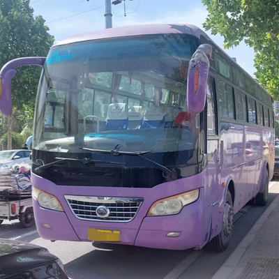 Hand Team Travel Bus des Langstrecken-45 Sitzer-touristische Shuttle-Bus-zweite