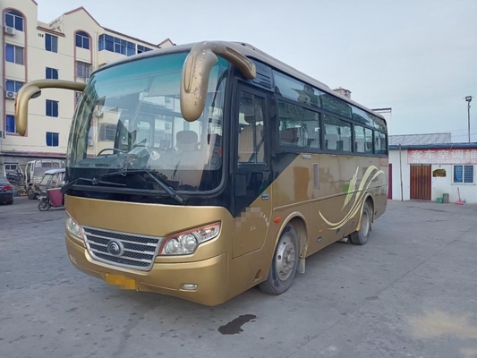 Langstrecken- Sitzefront engine buss 35 Klimaanlage Yuchai-Maschine Yutong-Bus-ZK6792D