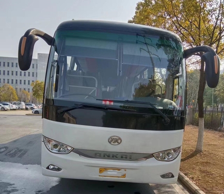 Zweite Handbus benutzter Zug Bus Yuchai Engine 50 Sitzdoppeltüren Ankai HFF6129KDE5