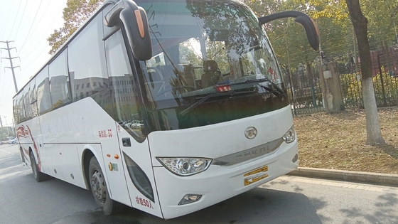 Zweite Handbus benutzter Zug Bus Yuchai Engine 50 Sitzdoppeltüren Ankai HFF6129KDE5