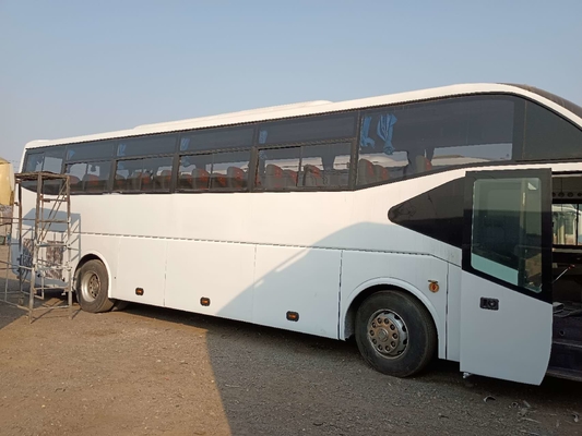 Flughafen-Shuttle-Busse 55 Sitze benutzte Trainer-Bus Yutong ZK6127 benutzte 2016-jährige Flughafen-Züge