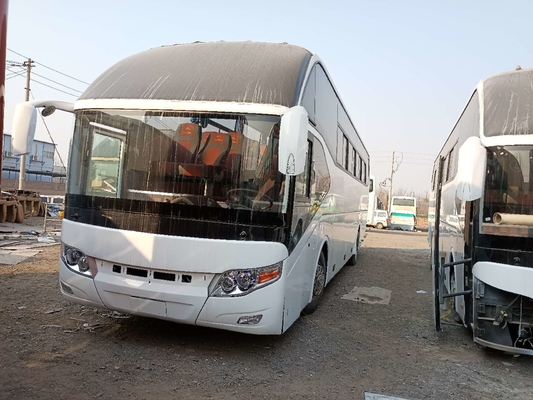 Flughafen-Shuttle-Busse 55 Sitze benutzte Trainer-Bus Yutong ZK6127 benutzte 2016-jährige Flughafen-Züge