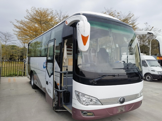 Verwendete Autobusse benutzten Yutong-Bus ZK6816H5Y 34 setzt Yuchai-Maschinen-Klimaanlage