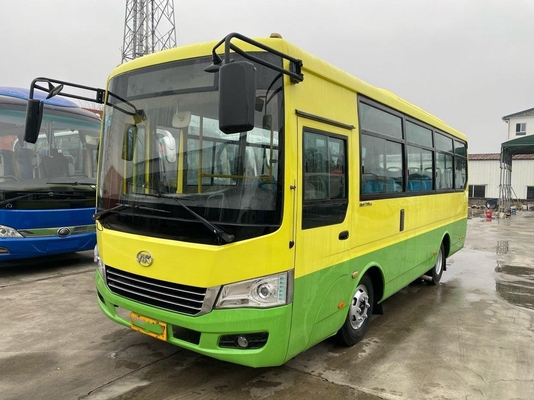 benutzte 2. Handbus benutzter Stadt-Bus Doppeltüren Front Engine Ankai-Bus-HK6739 25seats