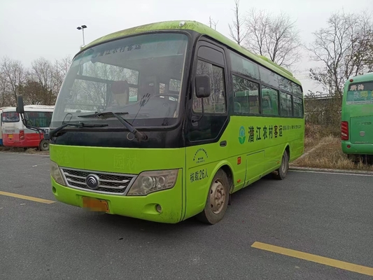 Sitzer-2015-jähriger ZK6729 Bus zweite Hand-Mini Buss 26 Front Engine Used Supplier