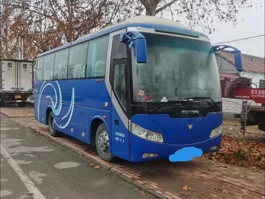 Verließen 37 Sitze benutzter Bus und Bus BJ6850 Trainer-Yuchai Engine Useds Foton Hand-Antrieb