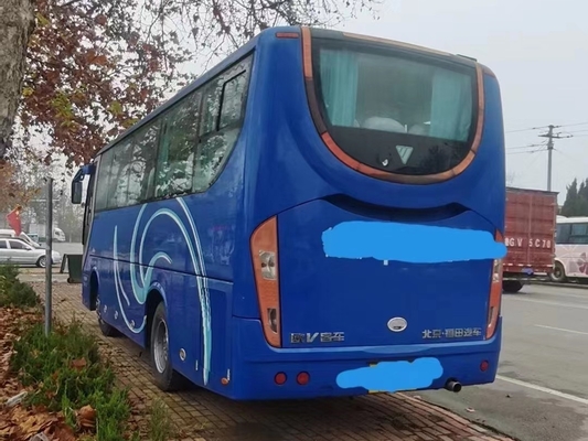 Verließen 37 Sitze benutzter Bus und Bus BJ6850 Trainer-Yuchai Engine Useds Foton Hand-Antrieb