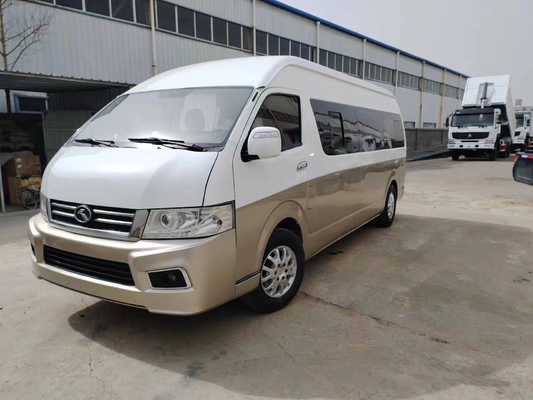 Billige zweite Handkleinbus 18 Sitze benutztes Bus-Front Engine Vehicle Fernsehen Kinglong Hiace