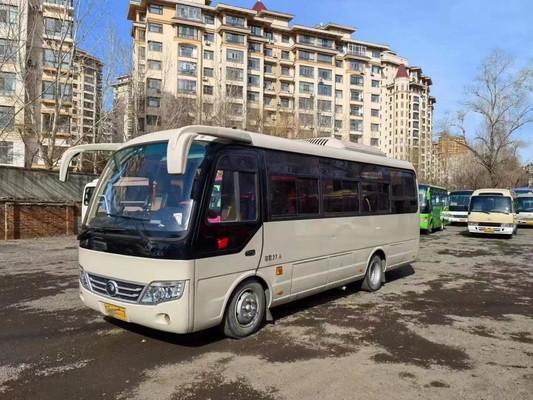 Benutzter 2017-jähriger zweite Handpassagier-Bus-Front Yuchai Engines Yutong-Bus gleitendes Windows 27 Sitze
