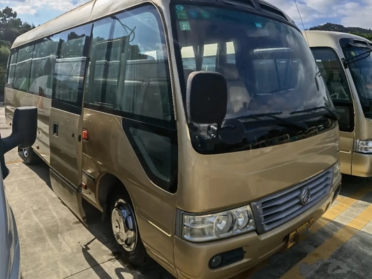 Benutzter Handelsbus Front Engine 28 setzt Ecternal-Schwingtür goldenes Dragon Bus XML6729