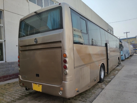 Benutzte Handels- der Bus-Doppeltüren-53 Hand Foton BJ6120 Sitz-Yuchai-Maschinen-330hp zweites