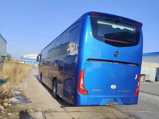 Sekunden-Handtouristenbus Weichai-Maschine 12 Meter-Doppeltüren 50 Sitze Wechselstrom verwendetes Foton BJ6122