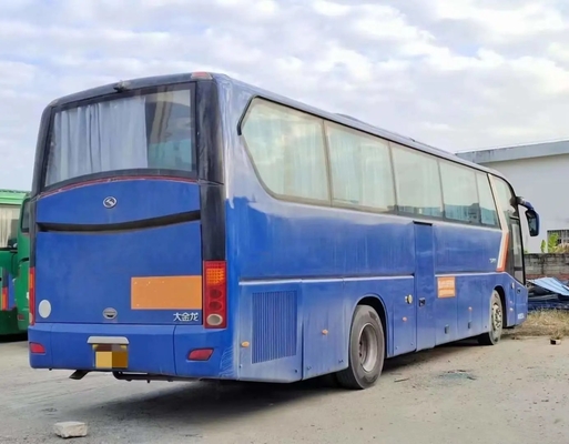 Benutzter Bus und Trainer Middle Door 12 Meter Sitz-Hand-Kinglong-Bus XMQ6129 an zweiter Stelle versiegelnd des Fenster-53
