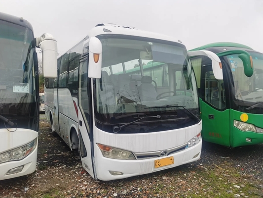 Benutzte Diesel- Sitze Bus-Schaltgetriebe Yuchai-Maschinen-31, die Fenster-2. Hand-Kinglong-Bus XMQ6802 versiegeln
