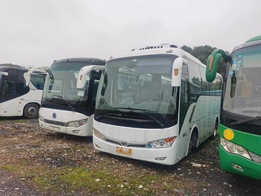 Benutzte Diesel- Sitze Bus-Schaltgetriebe Yuchai-Maschinen-31, die Fenster-2. Hand-Kinglong-Bus XMQ6802 versiegeln