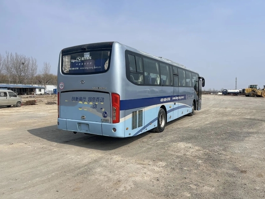 2. Hand-Bus 2016-jährige benutzte Sitz-Yuchai-Maschine der Kinglong-Bus-XMQ6120 hellblaue Farbe-48 12 Meter