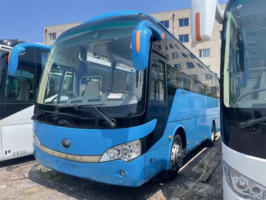 Benutzte 2015-jährige blaue Farbseltene Maschinen-Junge-Zange ZK6908 Bus-und des Zug-39 Sitz-Yuchai-Maschinen-245hp