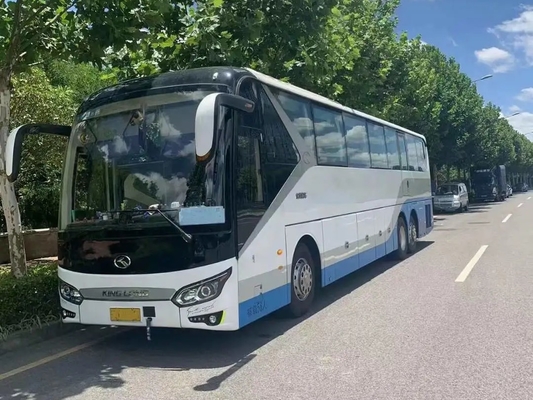 Sitza/c benutzter Kinglong-Bus XMQ6135 LHD/RHD der zweite Handbus-große Gepäckraum-seltene Maschinen-375hp 56
