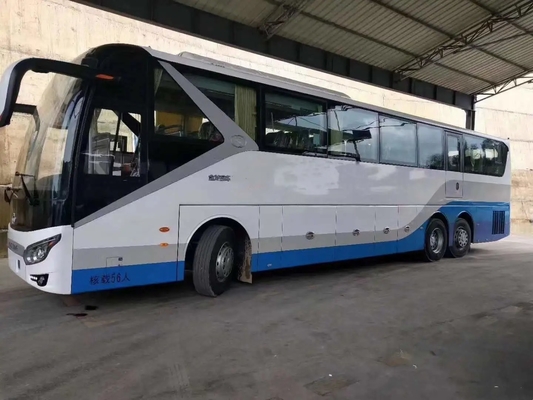 Sitza/c benutzter Kinglong-Bus XMQ6135 LHD/RHD der zweite Handbus-große Gepäckraum-seltene Maschinen-375hp 56