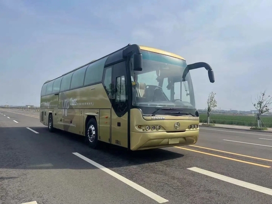 Benutzte Handels- des Bus-39 goldene Farbmittlere Beifahrertür Sitz-Weichai-Maschinen-336hp 12 Beifang-Meter Bus-BFC6120