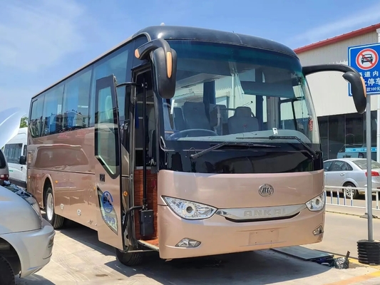Benutzter Diesel transportiert die 2015-jährigen EURO IV Sitze Emissionsgrenzwert-35, die Fenster Champagne Color Ankai Bus HFF6859 versiegeln