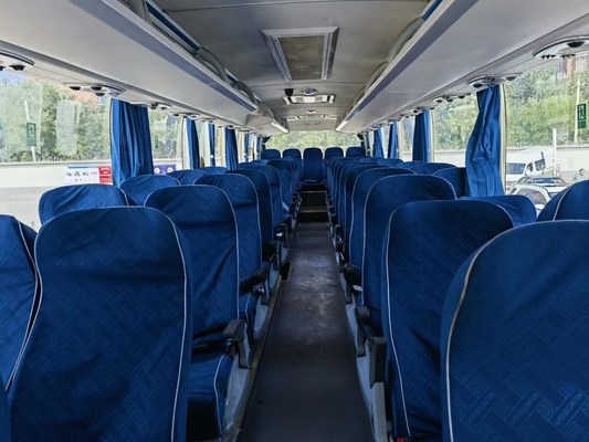 Junge weiße Sitze Tong Buss ZK6112 Farbe53 12 lange Weichai-Maschinen-336hp Klimaanlagen-des 2. Handmeter zug-Bus