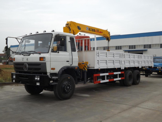 Gebrauchtes Lkw-Kran Dongfeng 6*4 Antriebsmodus Höchstlast des Krans 10 Tonnen Euro 3