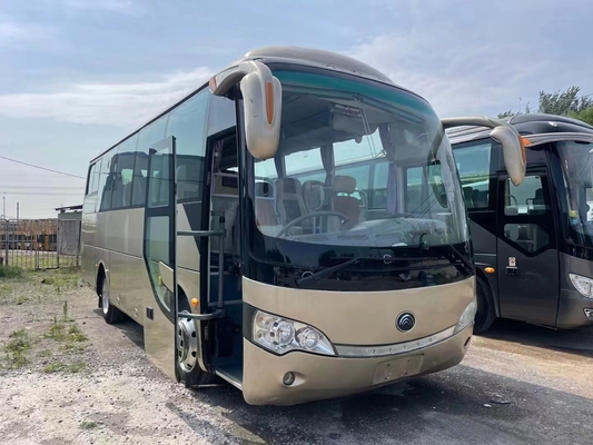 Alter Bus 35 Sitzplätze Yutong ZK6808 Gepäckträger Manuelles Getriebe mit Klimaanlage
