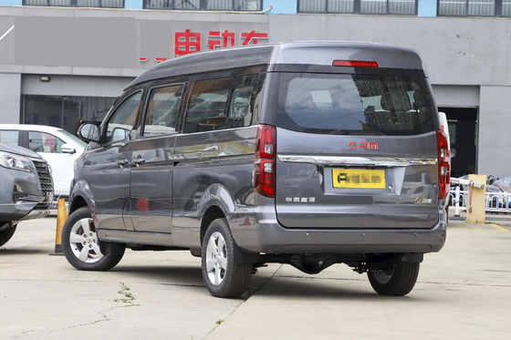 Gebrauchtes Mini-Vans mit 9 Sitzplätzen chinesische Marke Jinbei Hiace Benzinmotor mit Klimaanlage