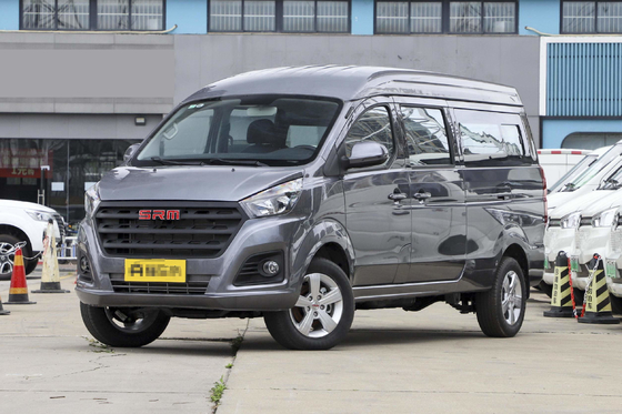 Gebrauchtes Mini-Vans mit 9 Sitzplätzen chinesische Marke Jinbei Hiace Benzinmotor mit Klimaanlage