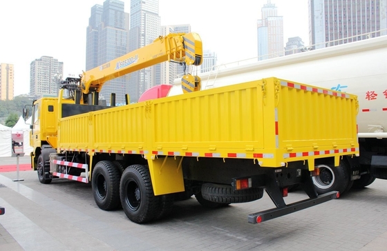 Gewicht 12 Tonnen Gebrauchtwagen Kran Hongyan 290 PS Flachdach