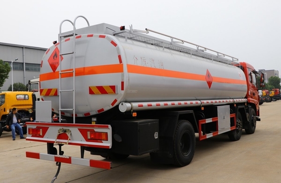 Dongfeng 21,5 Kubikmeter Old Oil Tanker Truck 6*2 Aluminiumlegierung