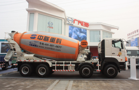 Lastwagen Betonmischer 350 PS Zoomlion Tanker 8*4 Hino Mischmaschine Euro 3 Verwendung in Afrika