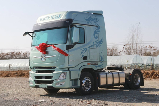 Traktorkopf Lkw Eaton 12. Gang Dongfeng GX 4*2 Traktionsmasse 35 Tonnen 480 PS Schwerlastwagen