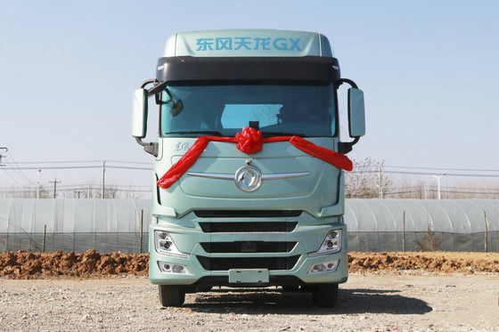 Traktorkopf Lkw Eaton 12. Gang Dongfeng GX 4*2 Traktionsmasse 35 Tonnen 480 PS Schwerlastwagen