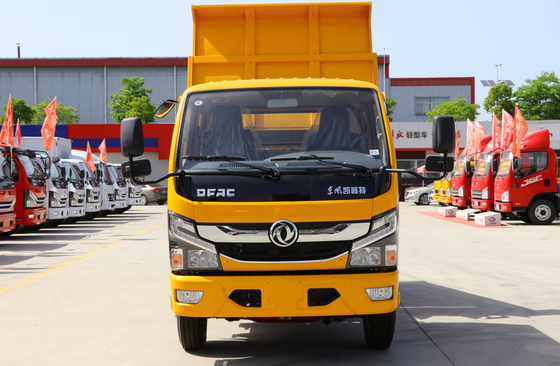 Mini-Dump Truck zum Verkauf Euro 5 Emission chinesische Marke Tipper Doppelkabine 4 * 2 Fahrmodus