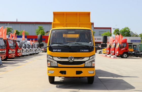 Mini-Dump Truck zum Verkauf Euro 5 Emission chinesische Marke Tipper Doppelkabine 4 * 2 Fahrmodus