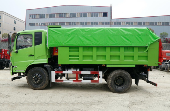Gebrauchtes Klein-Tipper-Truck 4*2 Dongfeng-Dump-Truck Tianjin Einfachcabine Lade 10 Tonnen