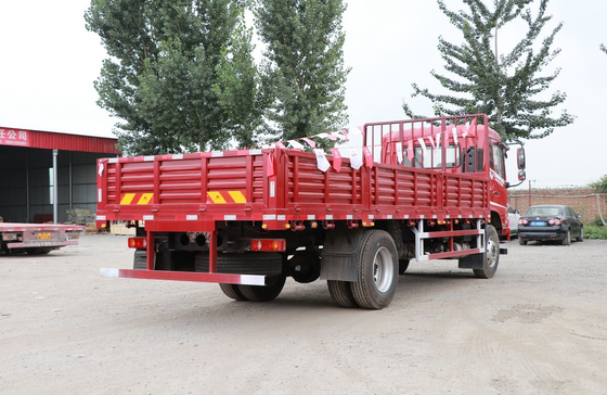 12 Tonnen Lastwagen China Marke Donfeng 4*2 Lastwagen Flat Truck Doppel-Hinterreifen Linkshandlenkung